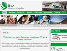 Tablet Screenshot of itvsantacruzdelapalma.com